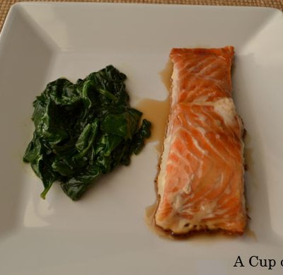 Maple Glazed Salmon- LeCellier
