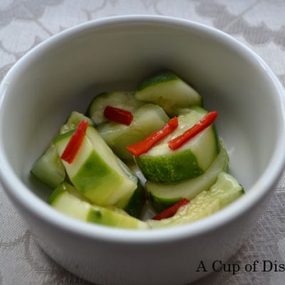 Diao Yu Tai Cucumber Salad – Nine Dragons