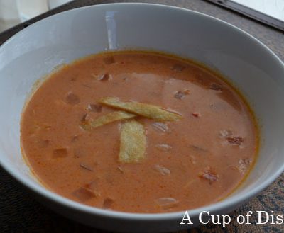 Cheesy Enchilada Soup – Fiddler, Fifer & Practical Café – DCA