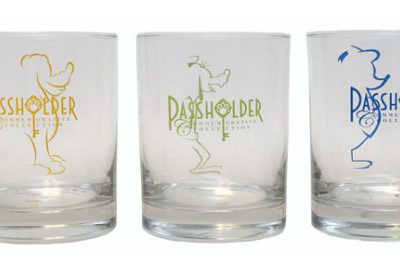Commemorative Collection Glasses For Disney Annual Passholders