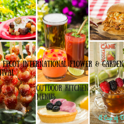 2015 Epcot Int Flower & Garden Festival Kitchen Menu Line-up