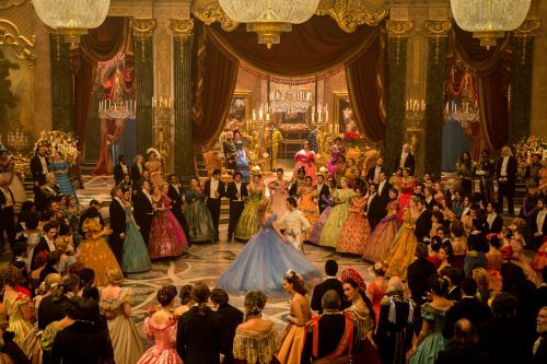 Lily James is Cinderella and Richard Madden is the Prince in Disney's live-action feature inspired by the classic fairy tale, CINDERELLA, which brings to life the timeless images from Disney's 1950 animated masterpiece as fully-realized characters in a visually dazzling spectacle for a whole new generation.