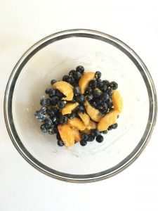 Blueberry Peach Crumble