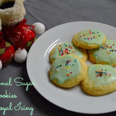 Traditional Sugar Cookies with Royal Icing