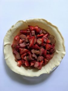 Strawberry Rhubarb Pie Filling