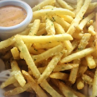 Pommes Frites with Cajun Remoulade Café Orleans Disneyland