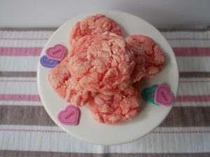 Strawberry and Cream Cookies