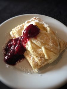 Epcot International Flower and Garden Festival Outdoor Kitchen Cheese Strudel